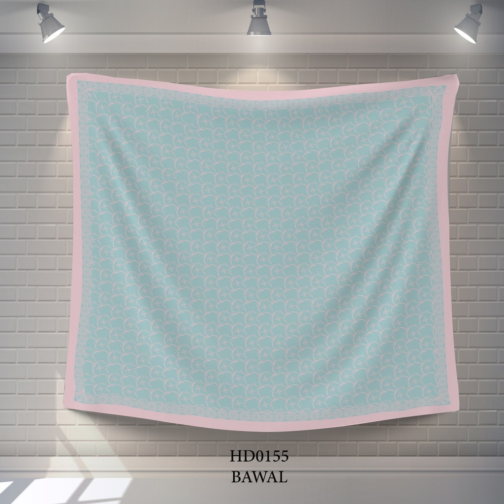 Tudung Bawal (Square Hijab) in HD0155