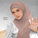 Tudung Bawal (Square Hijab) in HD0185