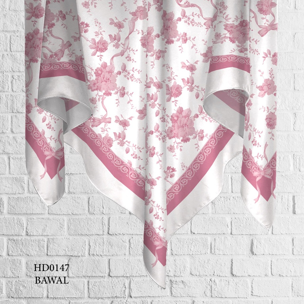 Tudung Bawal (Square Hijab) in HD0147